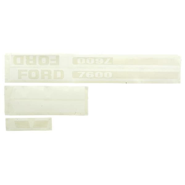Aftermarket 83928532 EBPN16605H New Hood Decal Set Fits Ford 7600 7581 F514H - main